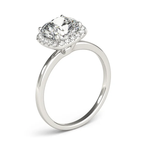 ENGAGEMENT RINGS HALO SQUARE & CUS - Image 4