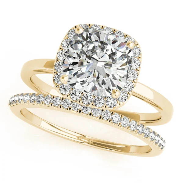 ENGAGEMENT RINGS HALO SQUARE & CUS - Image 8