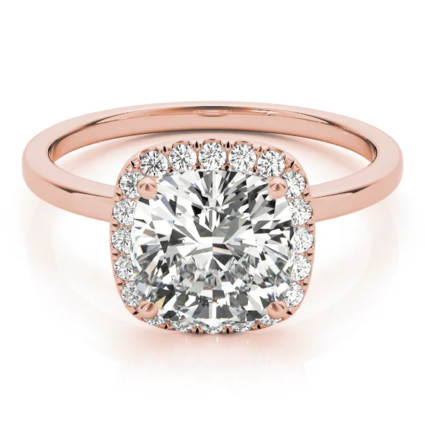 ENGAGEMENT RINGS HALO SQUARE & CUS - Image 15