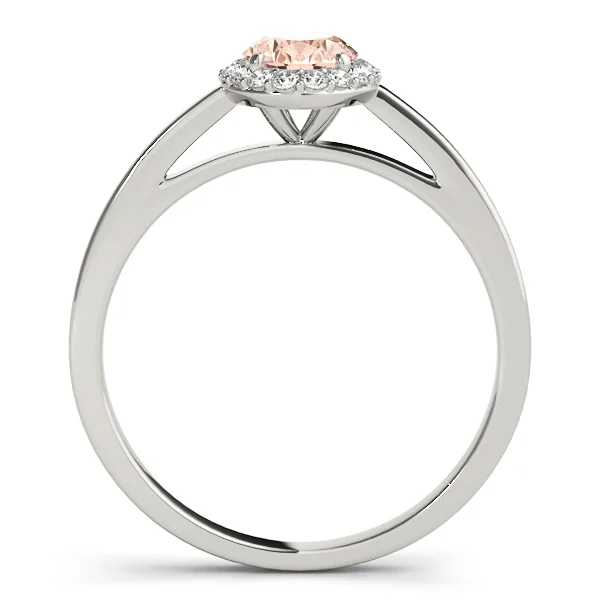 Oval Halo Engagement Ring - Image 17