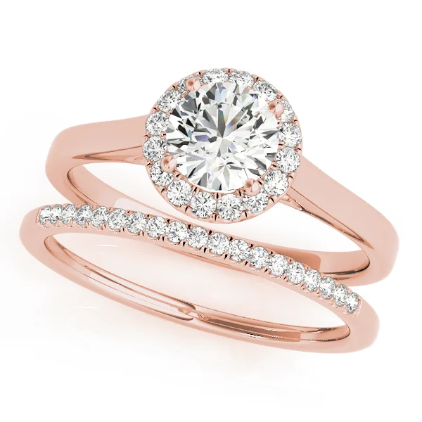 Round Halo Engagement Ring - Image 13