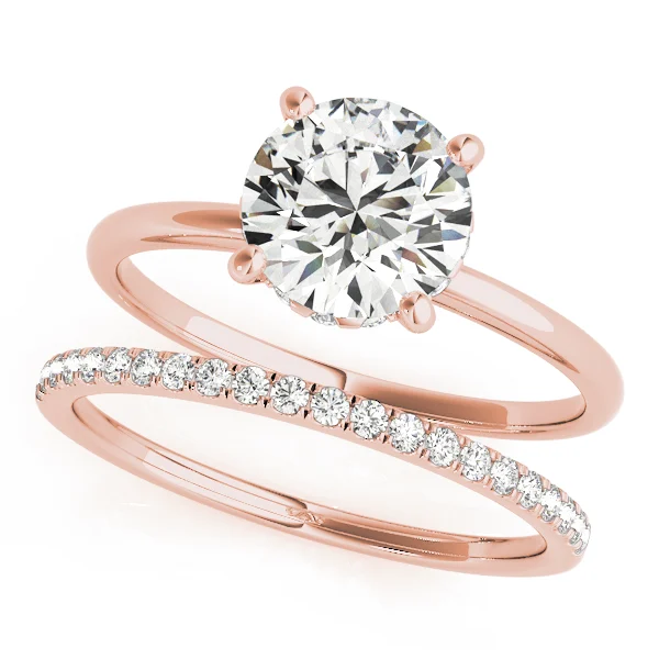 Round Solitaire Engagement Ring - Image 13