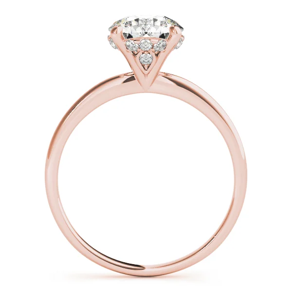 Round Solitaire Engagement Ring - Image 12