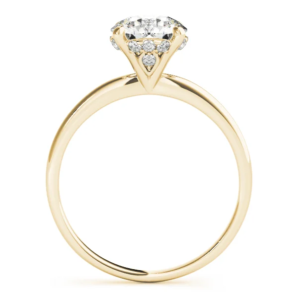 Round Solitaire Engagement Ring - Image 7