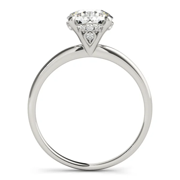 Round Solitaire Engagement Ring - Image 2