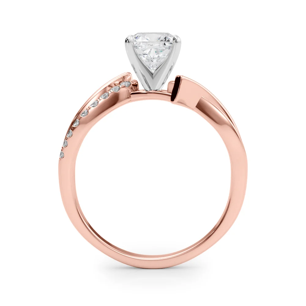 Bypass Single Row Engagement Ring - Image 57