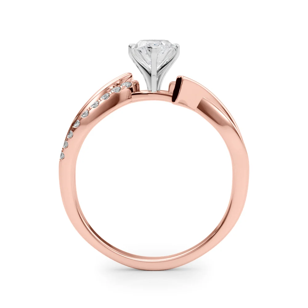 Bypass Single Row Engagement Ring - Image 102