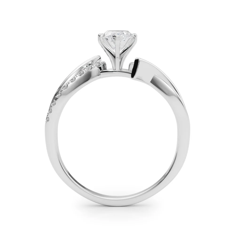 Bypass Single Row Engagement Ring - Image 92