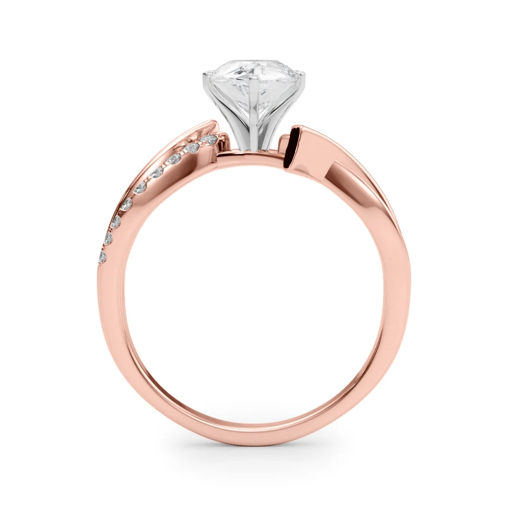 Bypass Single Row Engagement Ring - Image 87