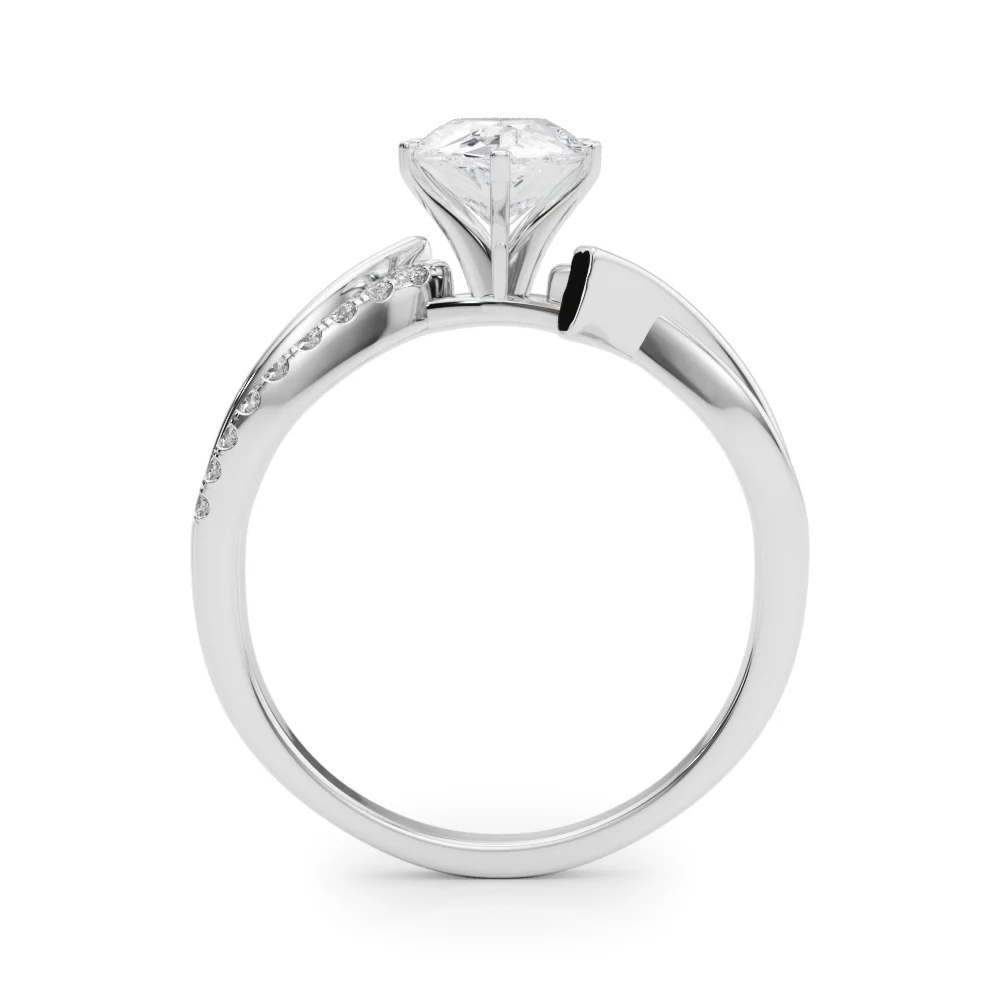 Bypass Single Row Engagement Ring - Image 77