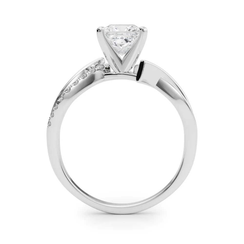 Bypass Single Row Engagement Ring - Image 62