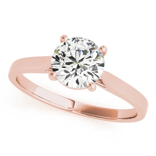 Solitaire Cathedral Engagement Ring - Image 7