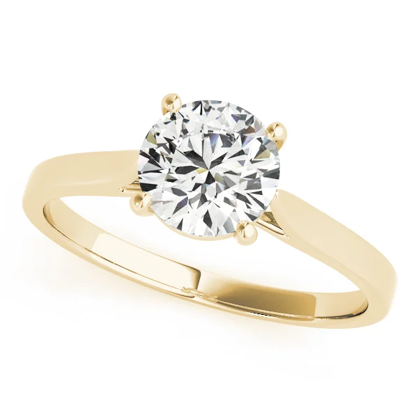 Solitaire Cathedral Engagement Ring - Image 4