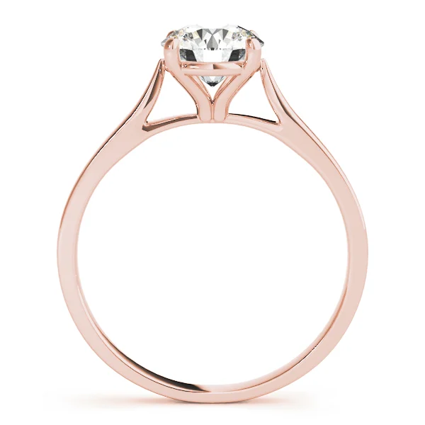 Solitaire Cathedral Engagement Ring - Image 8
