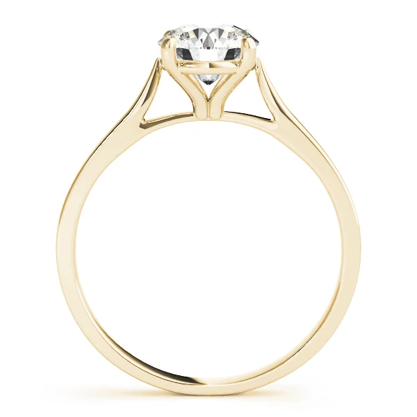 Solitaire Cathedral Engagement Ring - Image 5