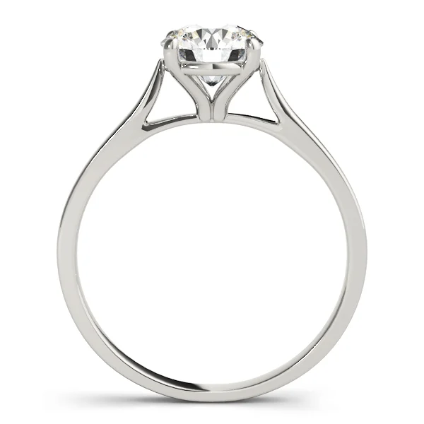 Solitaire Cathedral Engagement Ring - Image 2