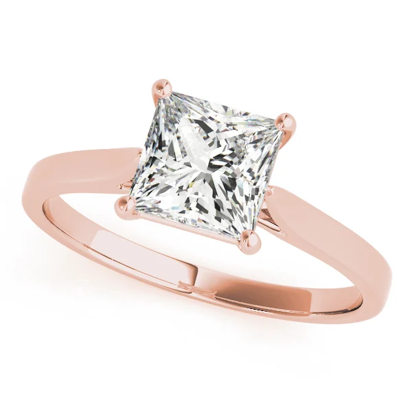 Solitaire Cathedral Engagement Ring - Image 7