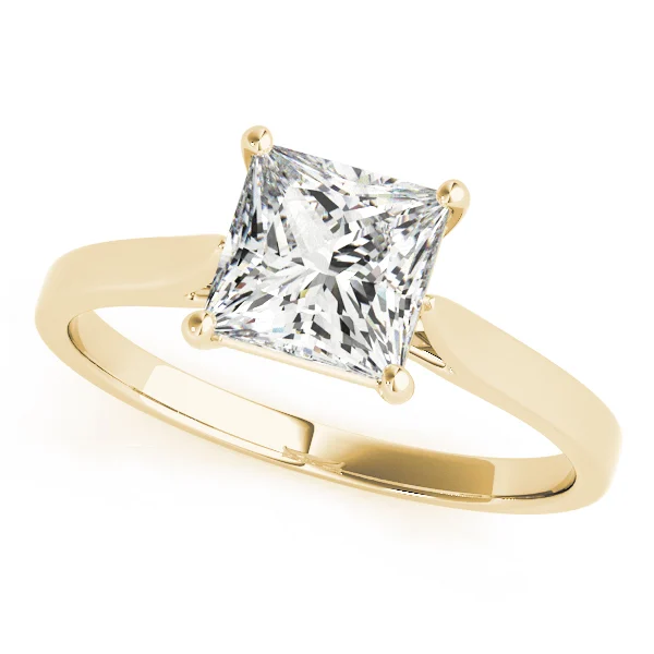 Solitaire Cathedral Engagement Ring - Image 4
