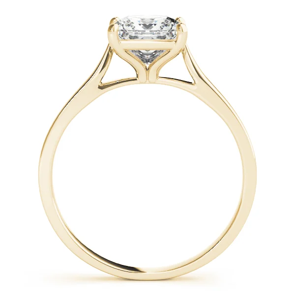 Solitaire Cathedral Engagement Ring - Image 5