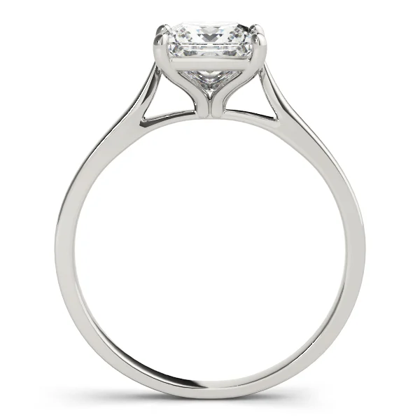 Solitaire Cathedral Engagement Ring - Image 2