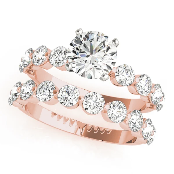 Single Row Prong Engagement Ring - Image 9
