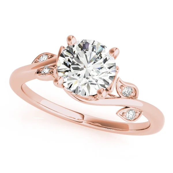 Floral Bypass Engagement Ring - Image 9