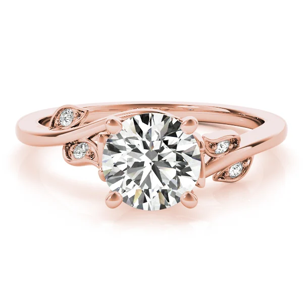 Floral Bypass Engagement Ring - Image 12