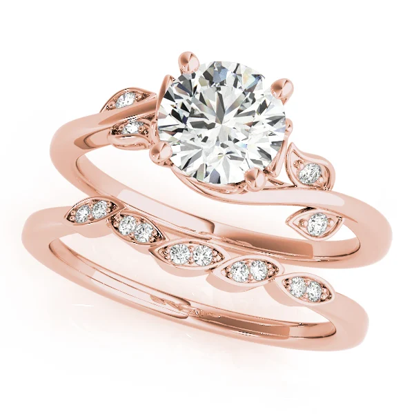 Floral Bypass Engagement Ring - Image 11