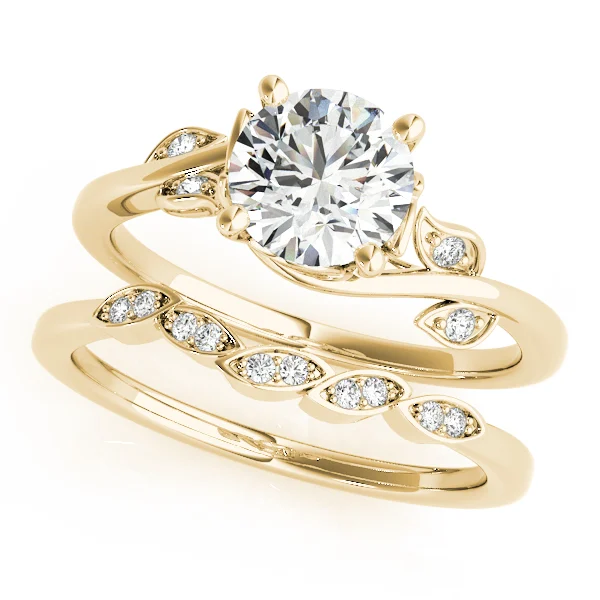 Floral Bypass Engagement Ring - Image 7