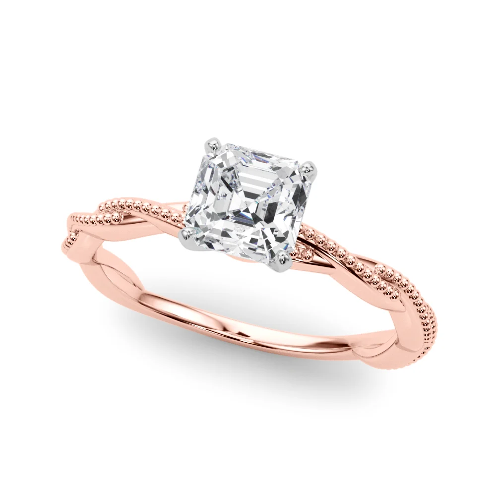Twisting Milgrain Engagement Ring - Image 105