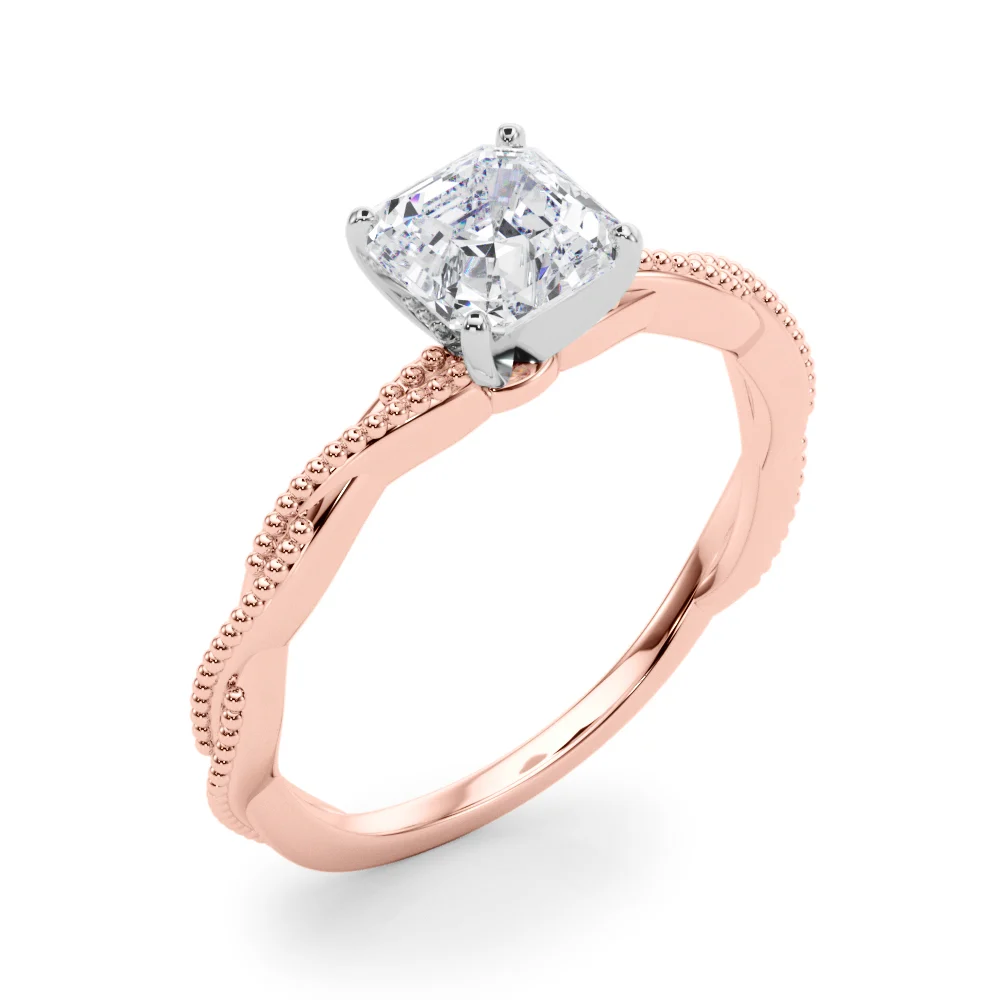 Twisting Milgrain Engagement Ring - Image 108