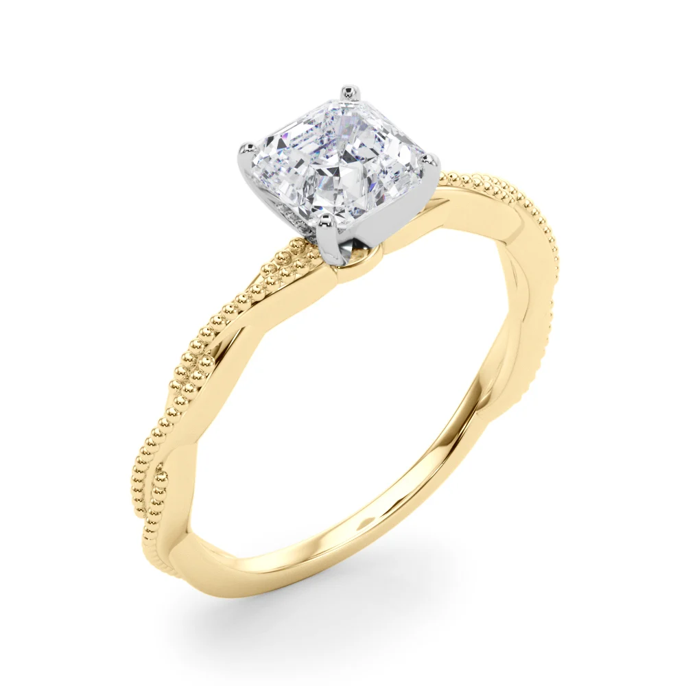 Twisting Milgrain Engagement Ring - Image 104