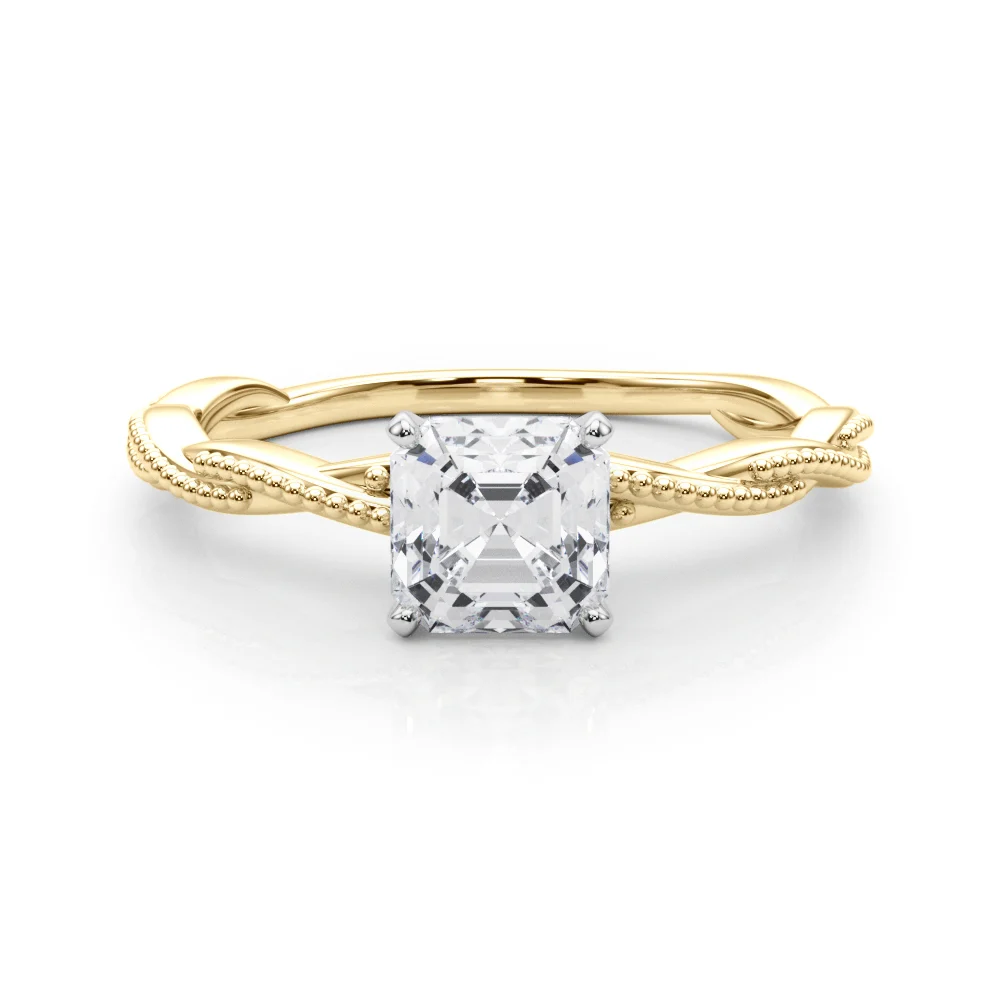 Twisting Milgrain Engagement Ring - Image 103