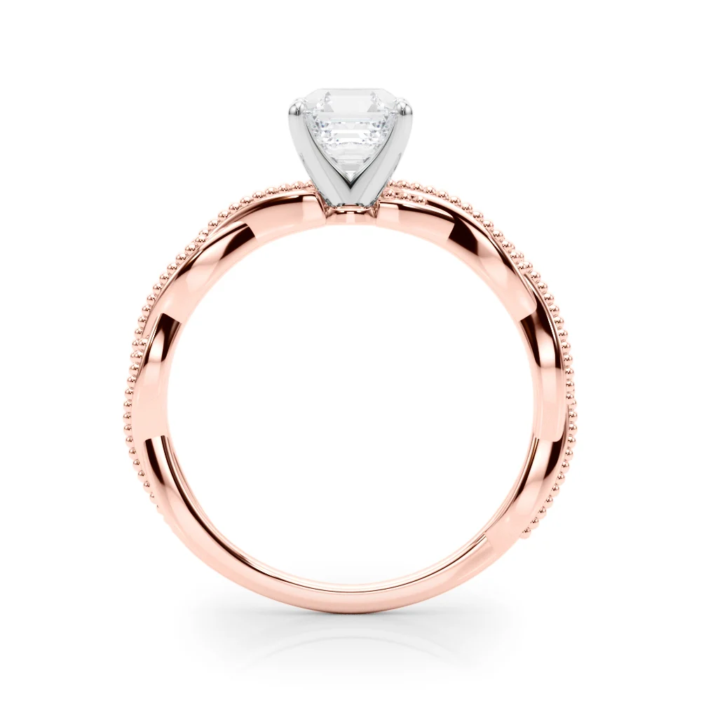 Twisting Milgrain Engagement Ring - Image 106