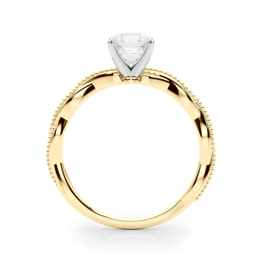Twisting Milgrain Engagement Ring - Image 102