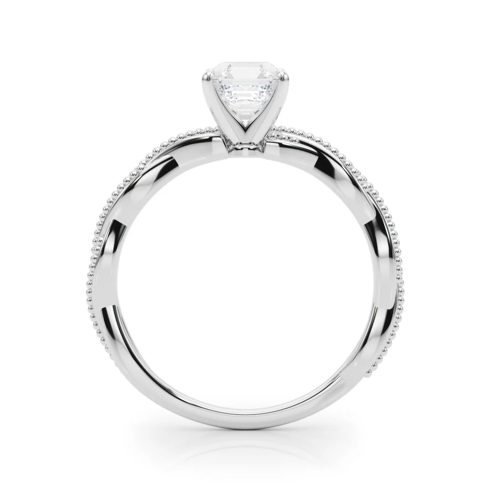 Twisting Milgrain Engagement Ring - Image 98
