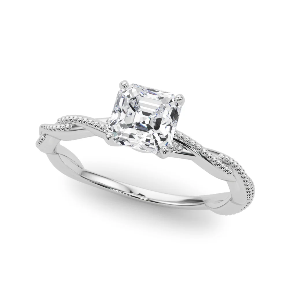 Twisting Milgrain Engagement Ring - Image 97