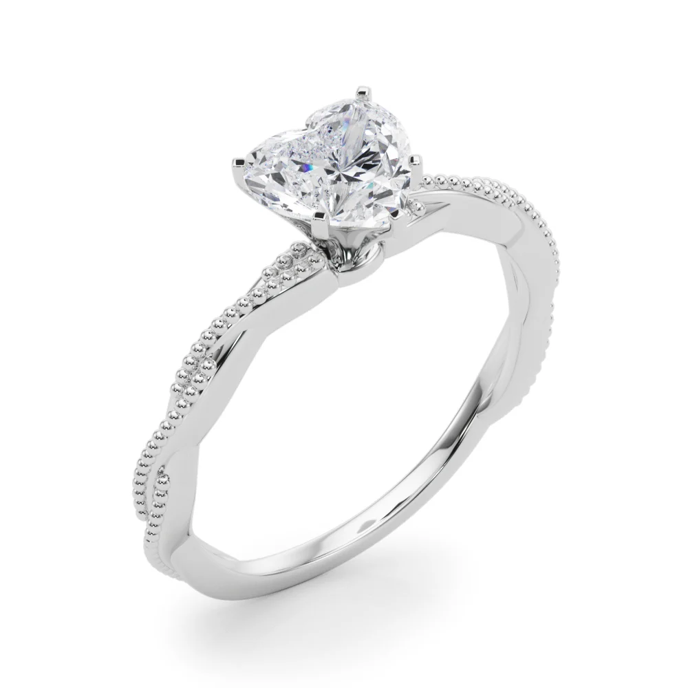 Twisting Milgrain Engagement Ring - Image 112
