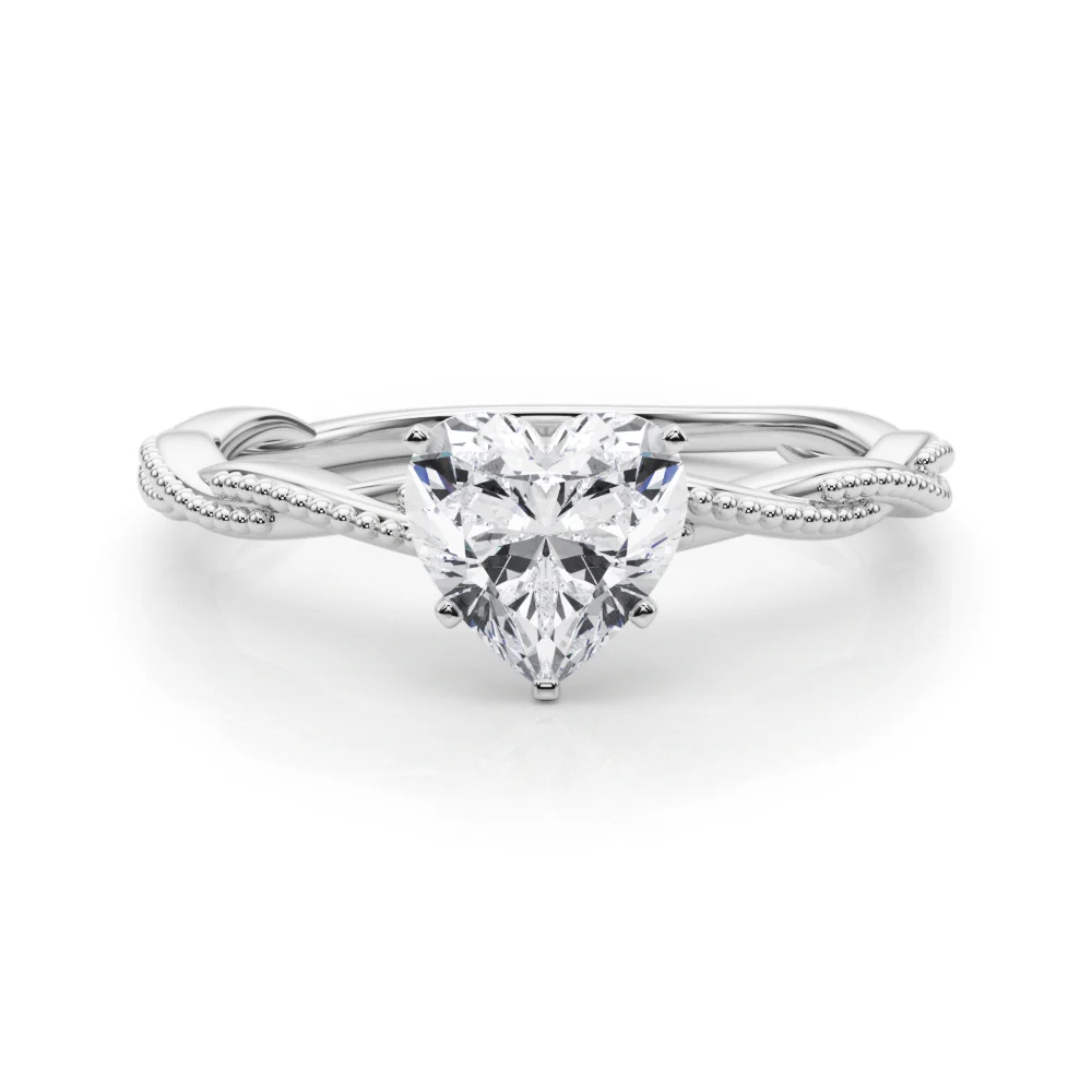 Twisting Milgrain Engagement Ring - Image 111