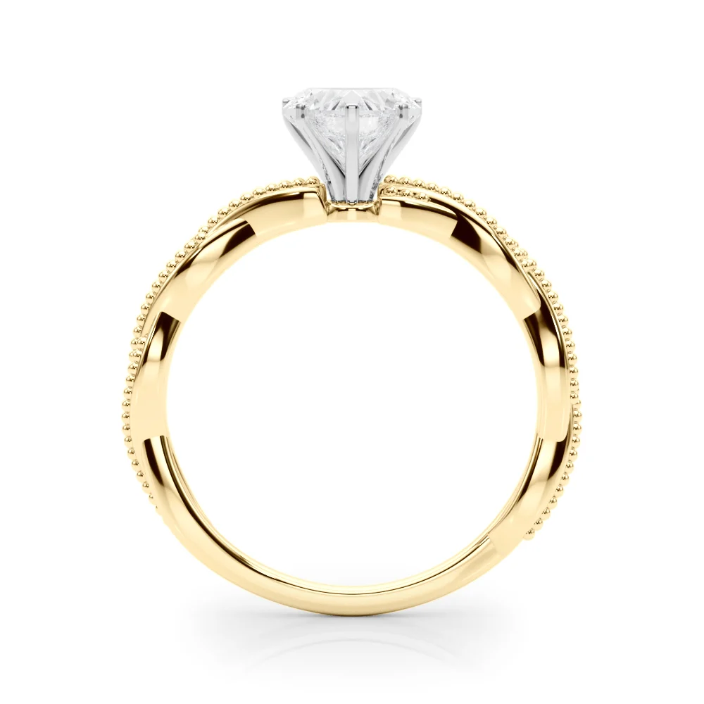 Twisting Milgrain Engagement Ring - Image 114