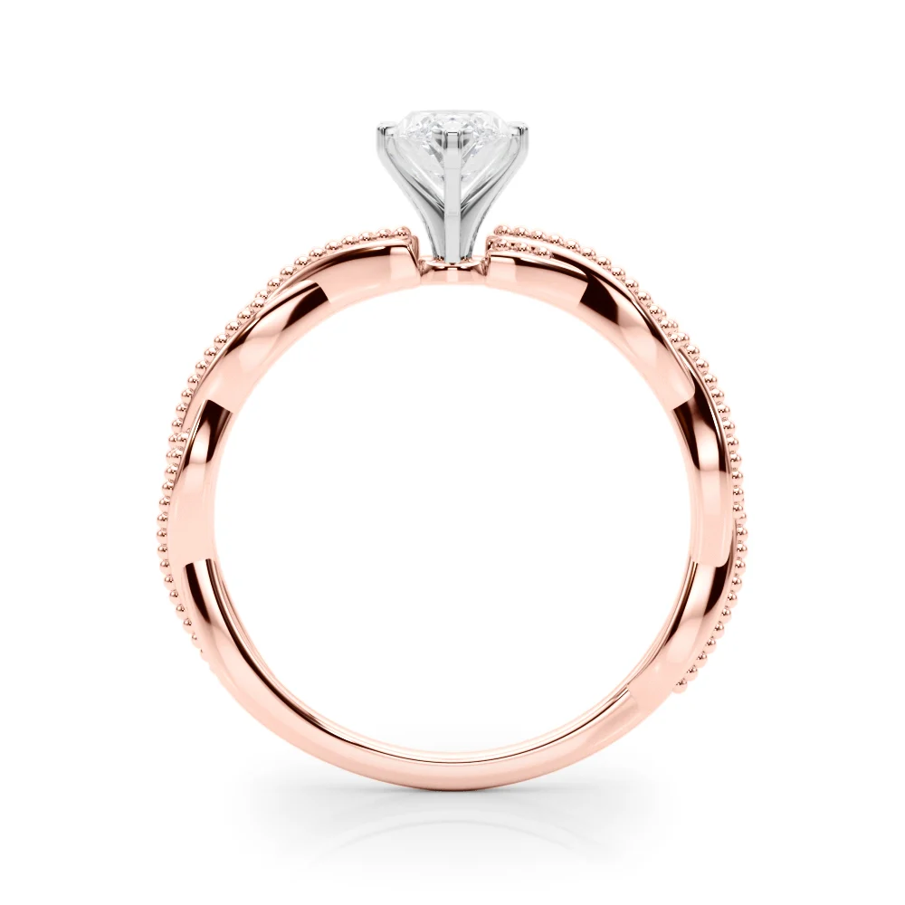 Twisting Milgrain Engagement Ring - Image 94