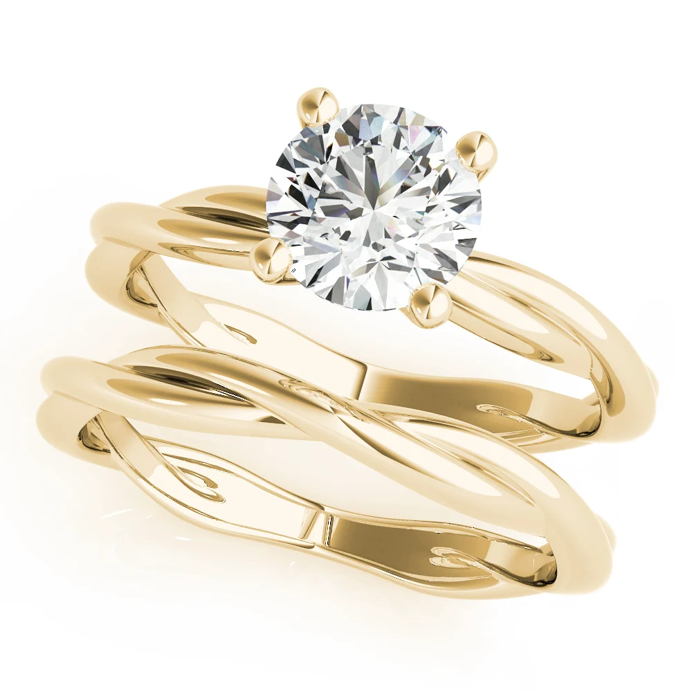 Twisted Shank Engagement Rings - Image 8