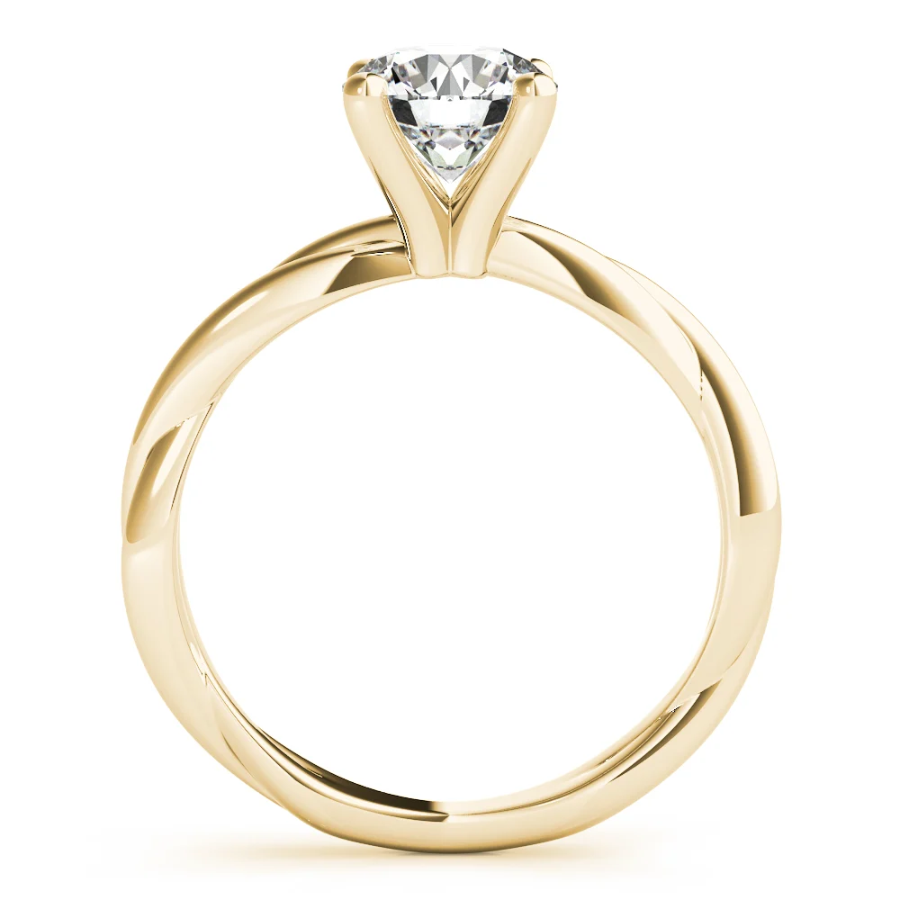 Twisted Shank Engagement Rings - Image 7