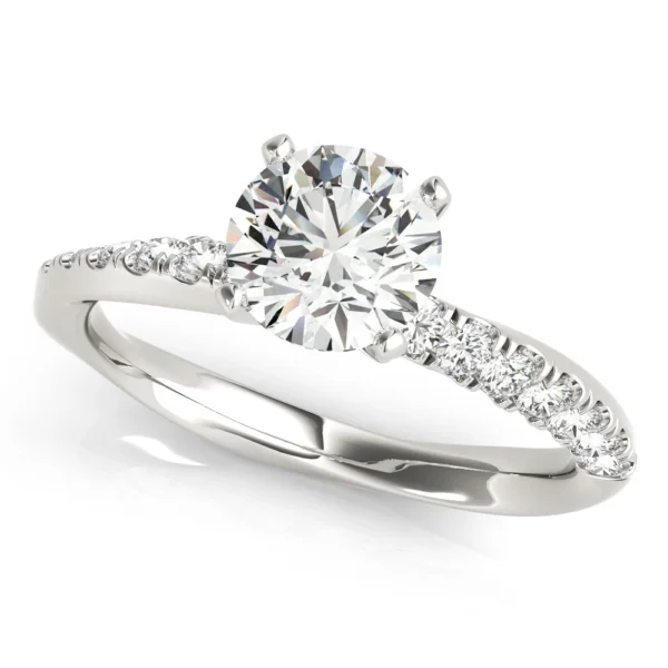 ENGAGEMENT RING SPLIT PRONGS