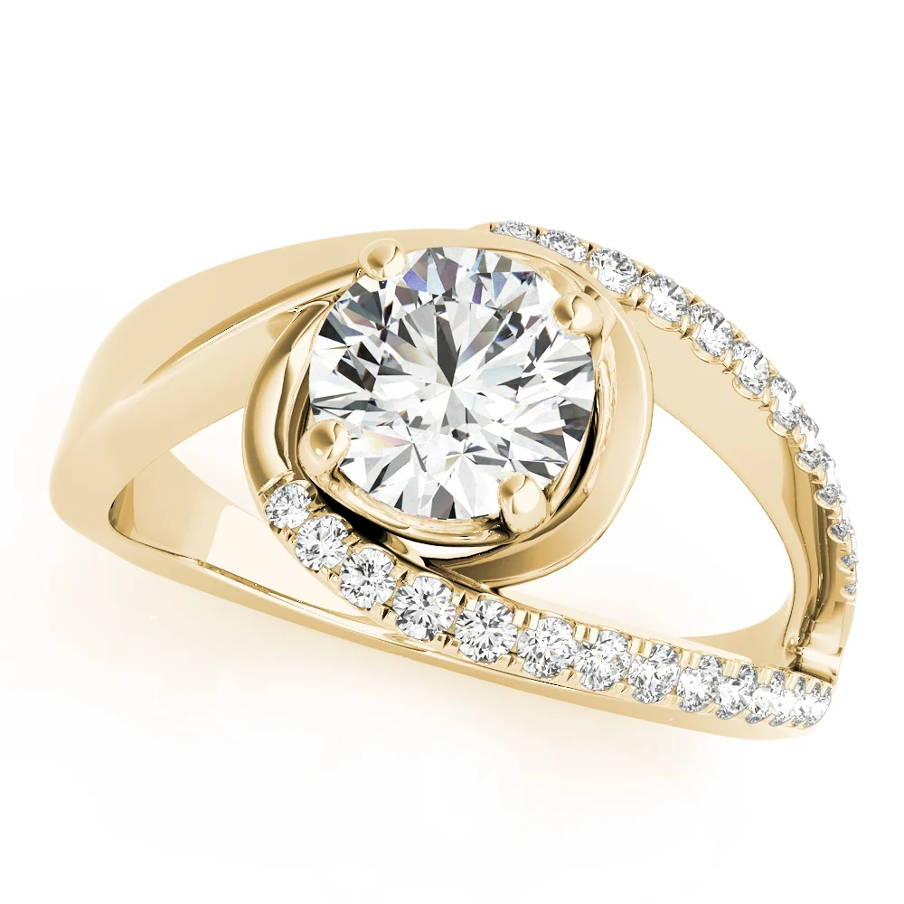 ENGAGEMENT RINGS BYPASS EURO SHANK - Image 5