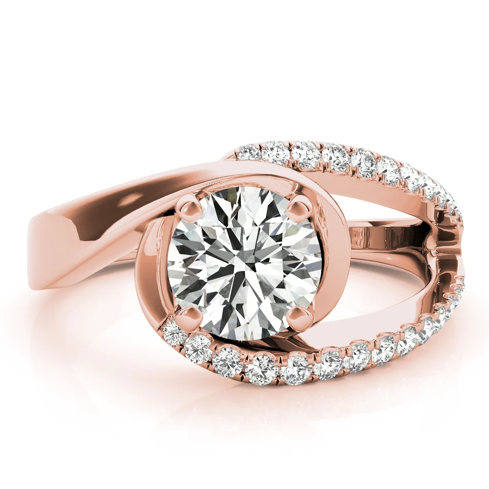 ENGAGEMENT RINGS BYPASS EURO SHANK - Image 12