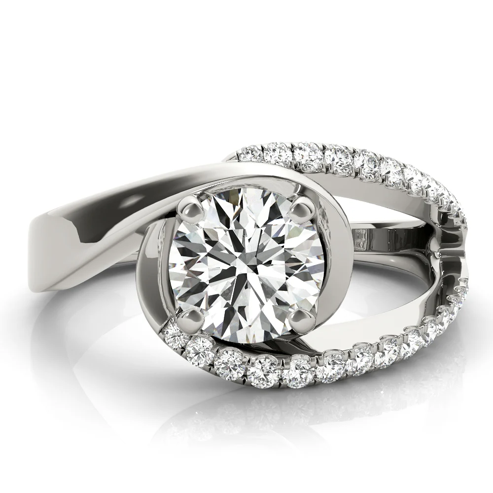 ENGAGEMENT RINGS BYPASS EURO SHANK - Image 4