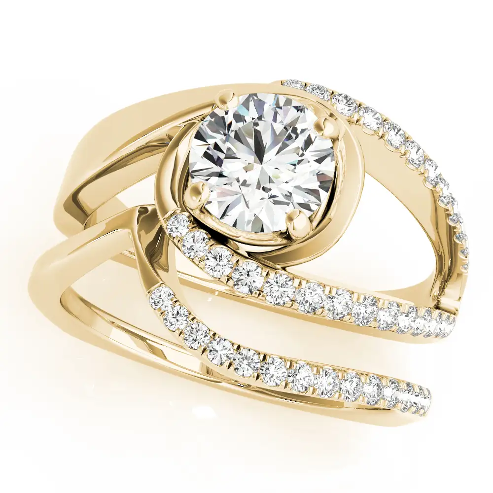 ENGAGEMENT RINGS BYPASS EURO SHANK - Image 7