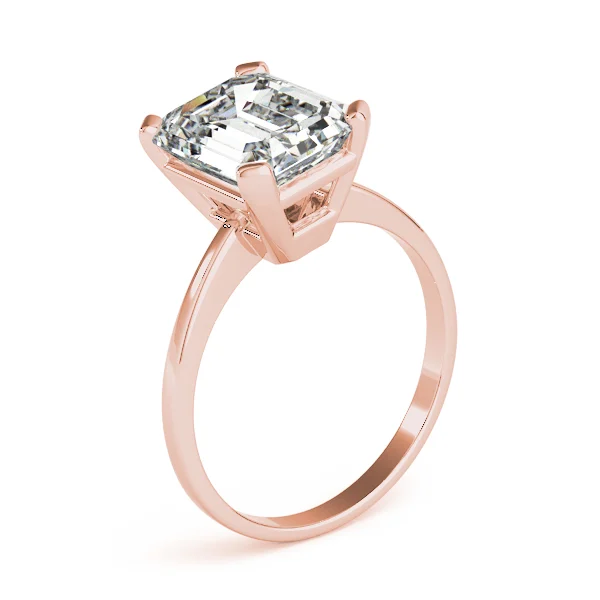 Emerald Cut Solitaire Engagement Ring - Image 12
