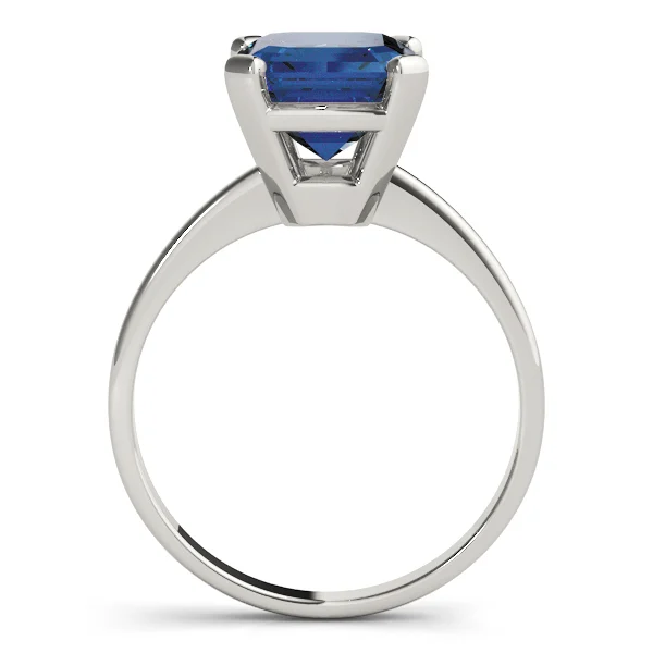 Emerald Cut Solitaire Engagement Ring - Image 14